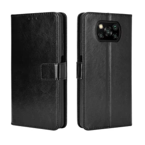 Чехол-книжка helmet case shell для xiaomi poco x3, черный Thumbnail 2