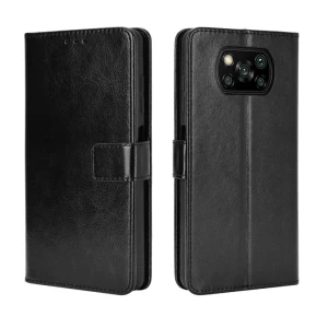 Чехол-книжка helmet case shell для xiaomi poco x3, черный Thumbnail 2