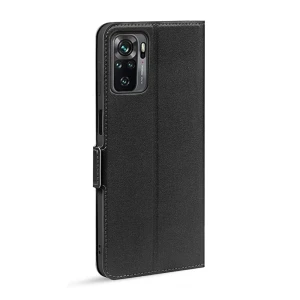 Чехол-книжка helmet case shell для xiaomi redmi note 10/10s, черный