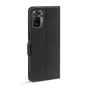 Чехол-книжка helmet case shell для xiaomi redmi note 10/10s, черный