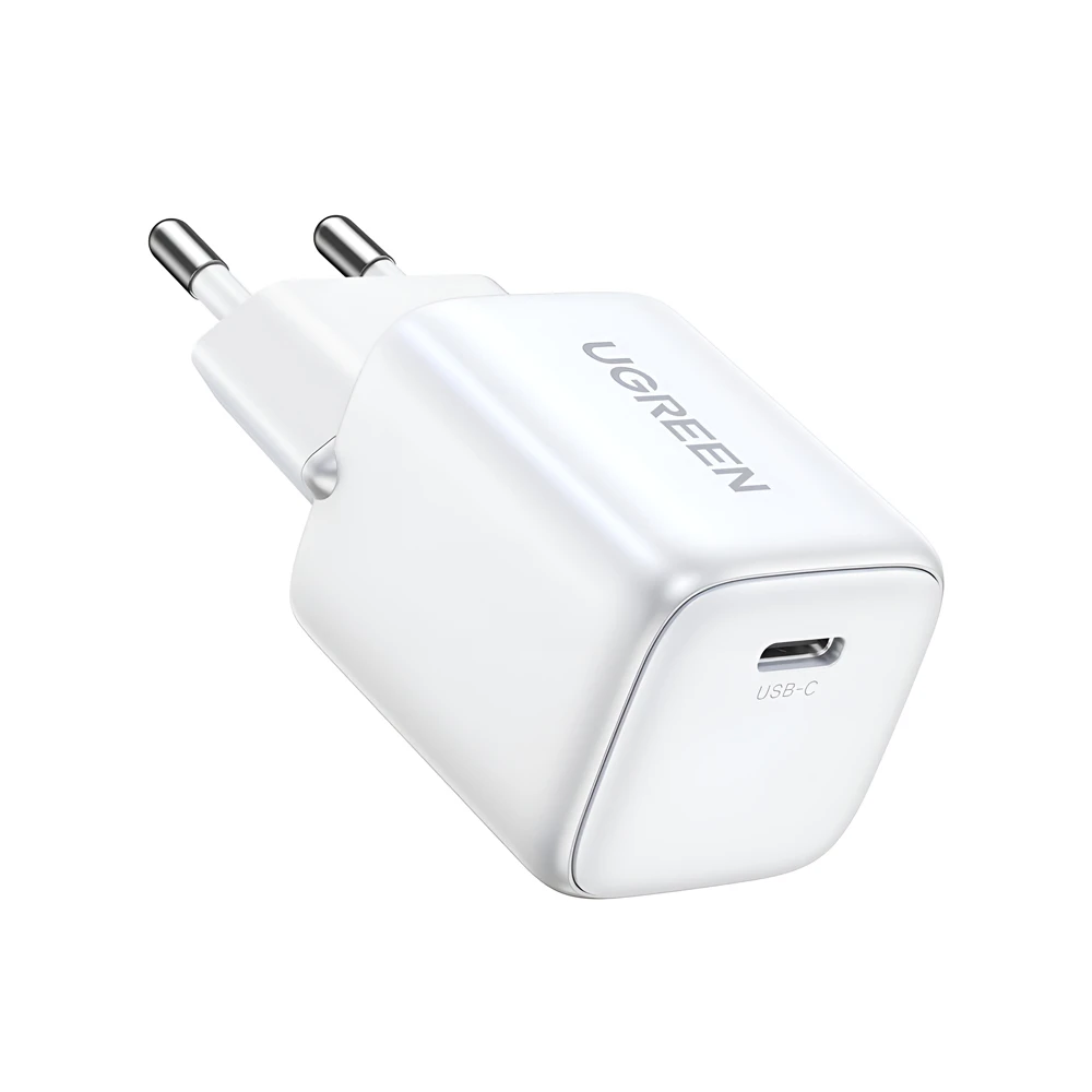 Ugreen nexode gan charger 1xtype-c 30w cd319, white 3