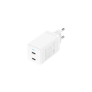 Helmet wall charger gan 2*type-c 45w 6a, white Thumbnail 4