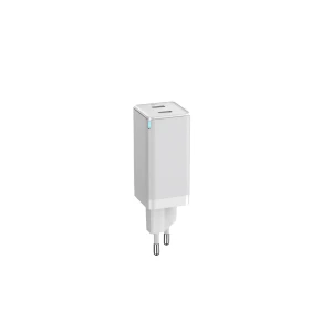Helmet wall charger gan 1*usb-a+2*type-c 65w 6a, white Thumbnail 3