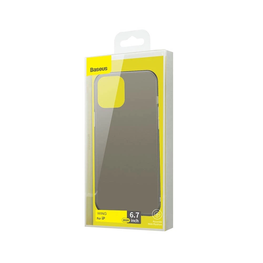 Baseus case tpu wing iphone 12 pro max 2020, black 3