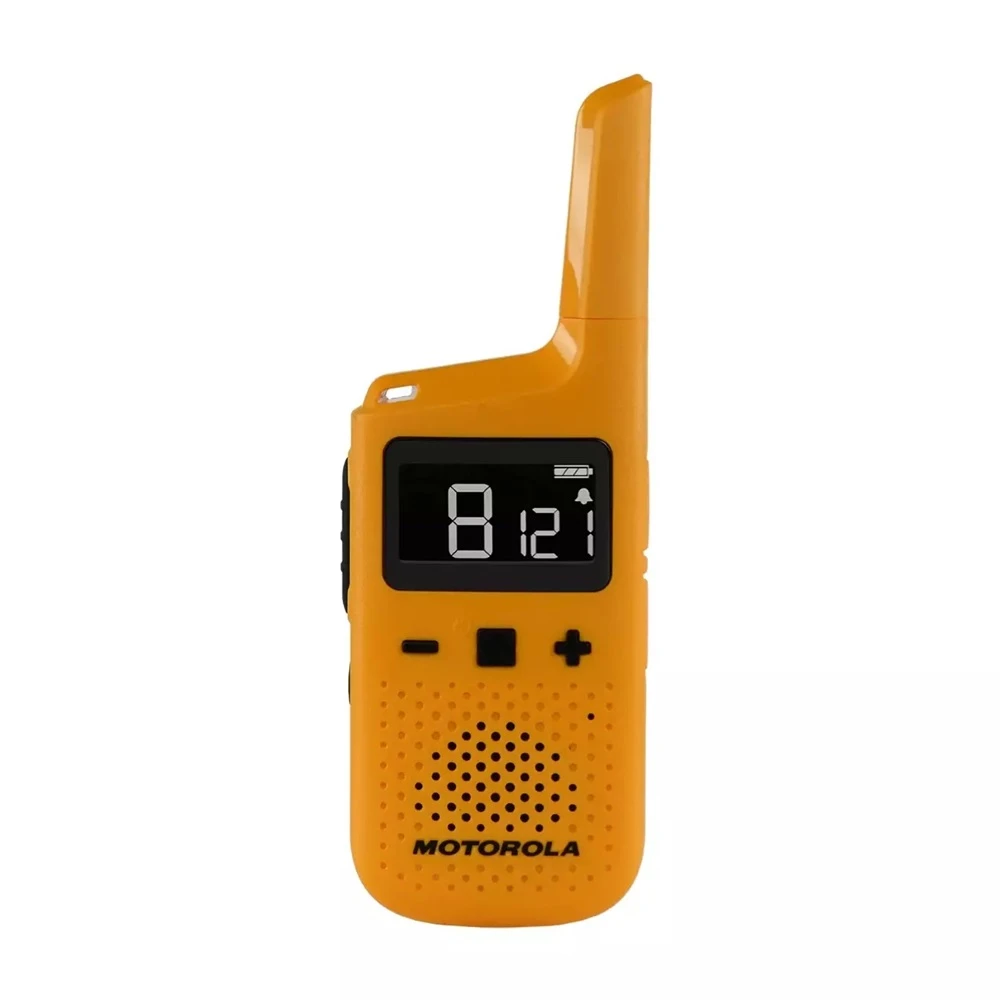 Motorola walkie-talkie talkabout t72, twin, ip54, 16 channels, 8km, yellow 2