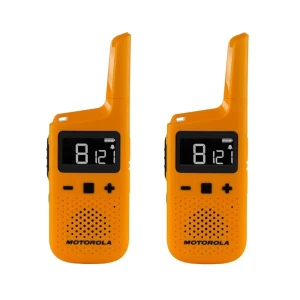 Motorola walkie-talkie talkabout t72, twin, ip54, 16 channels, 8km, yellow Thumbnail 1