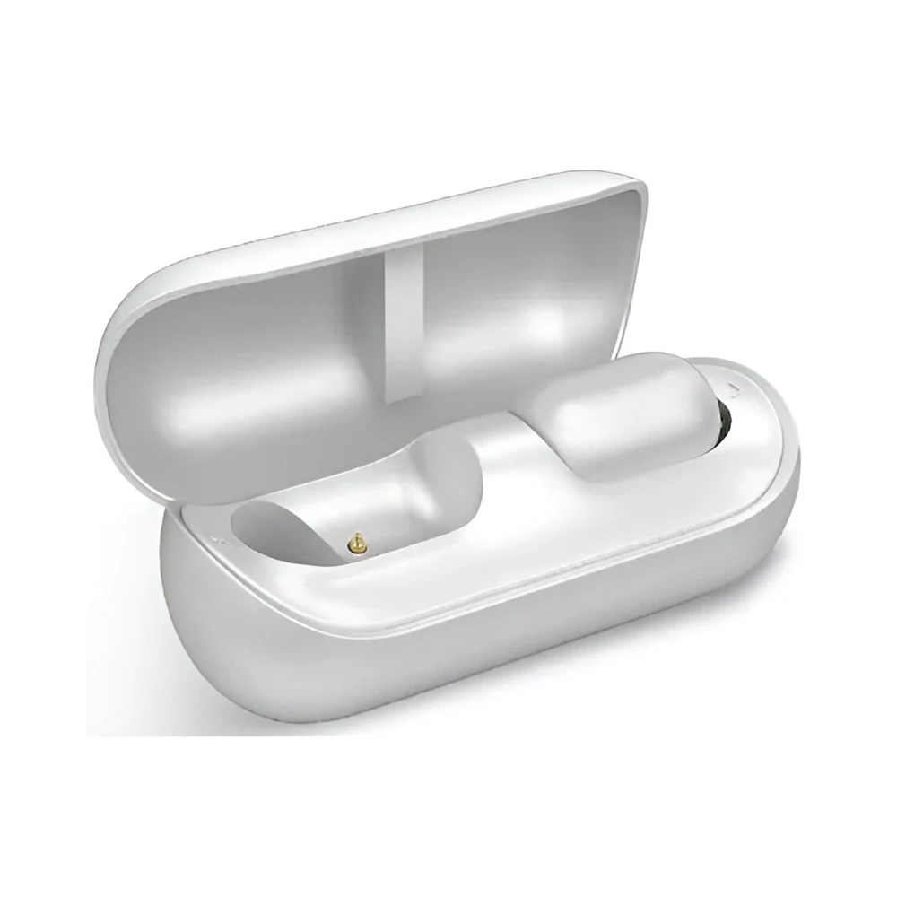Helmet earbuds tws, 4 mic enc, white 2