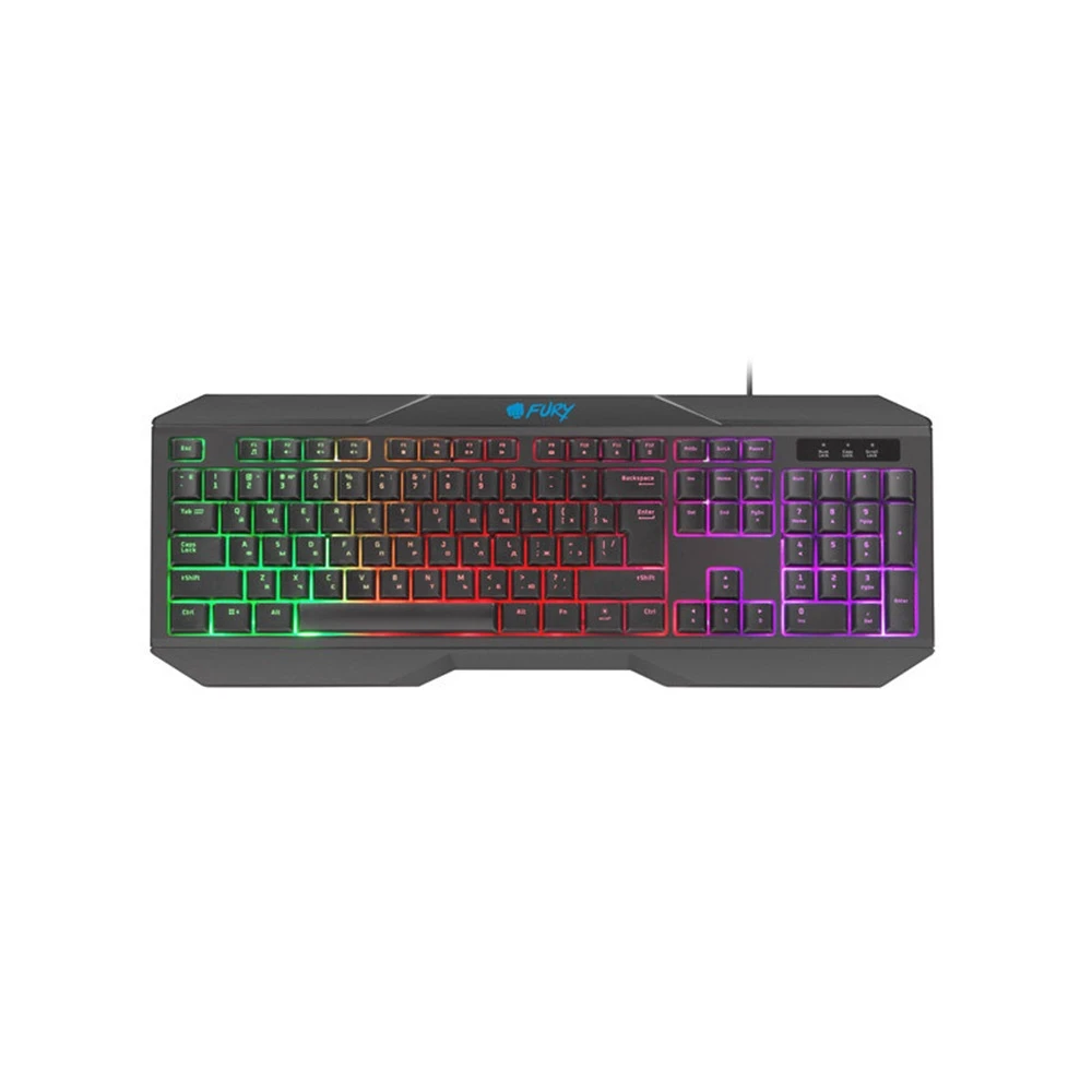 Fury combo thunderstreak 3.0 keyboard+mouse+headphones+mouse pad+ ru layout 4