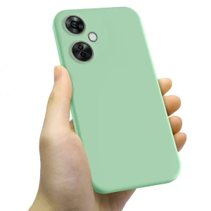 Helmet case liquid silicone oneplus ce3 lite, green  Thumbnail 3