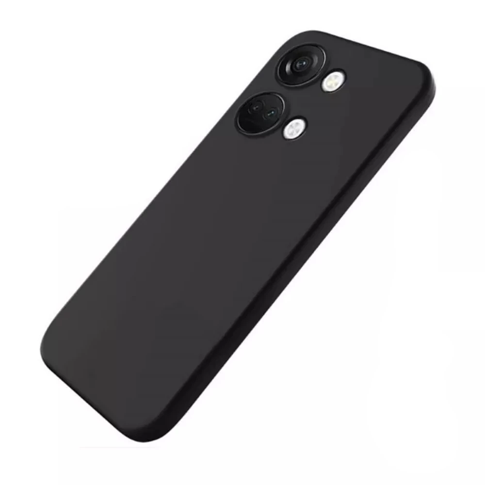 Чехол liquid silicone для oneplus nord 3, черный 3