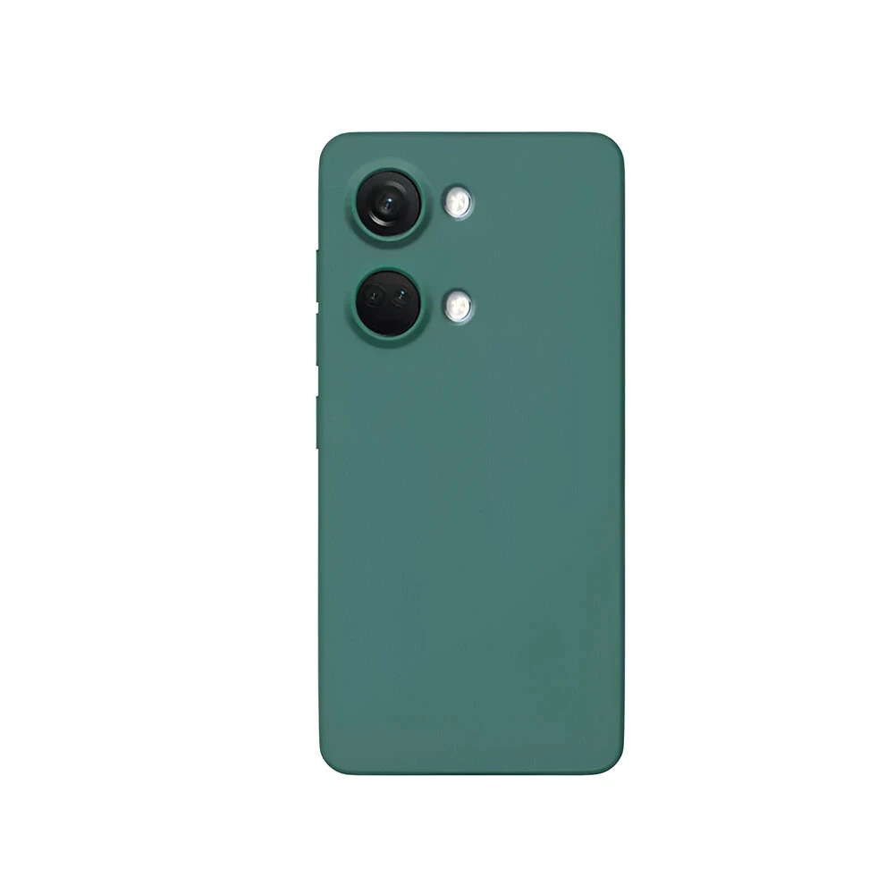 Helmet case liquid silicone oneplus nord 3, green 3