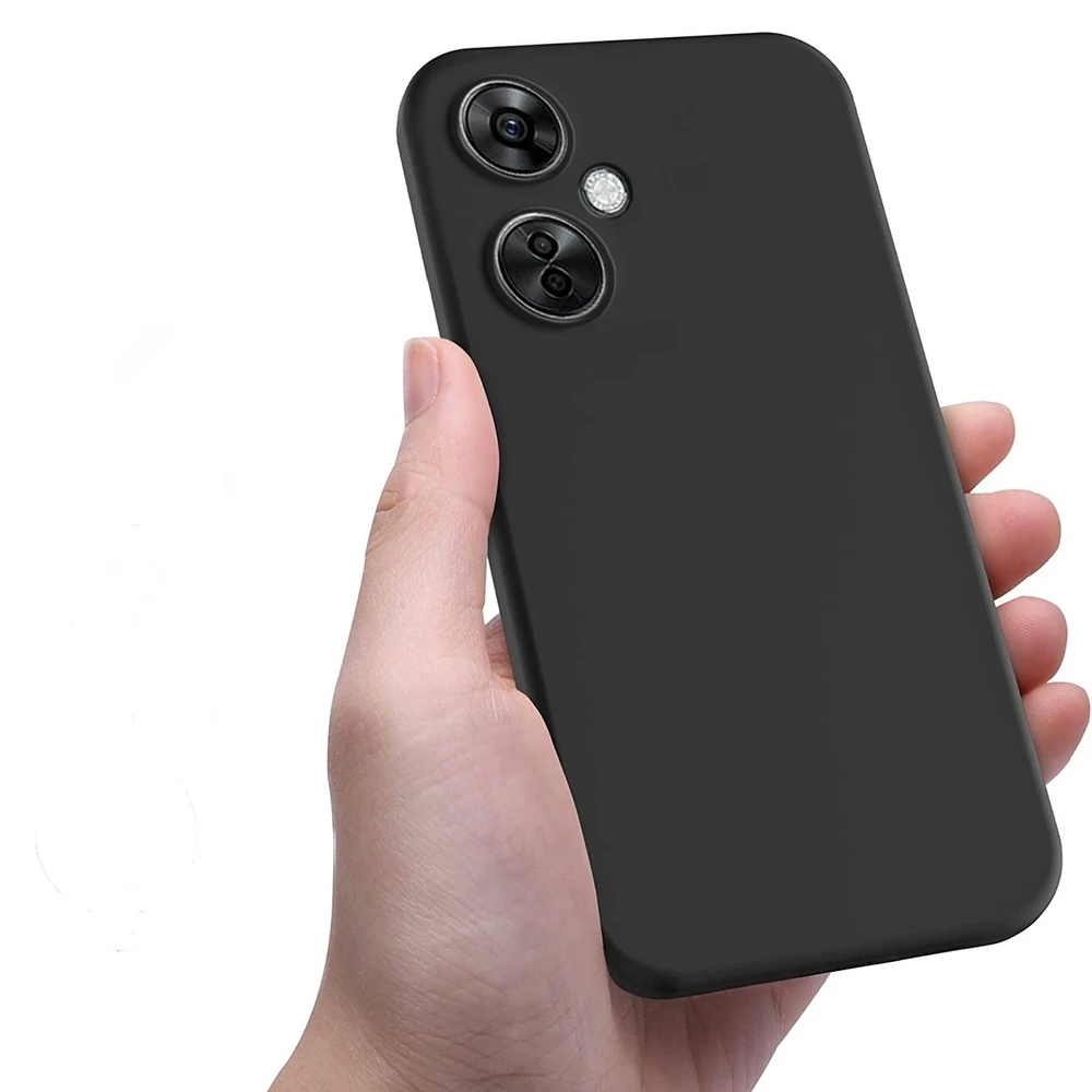 Helmet case liquid silicone oneplus ce3 lite, black 2