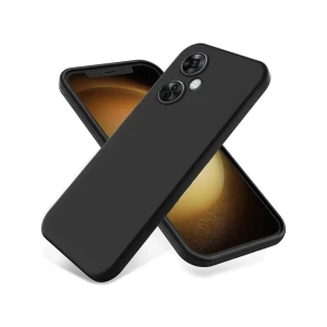 Helmet case liquid silicone oneplus ce3 lite, black Thumbnail 3