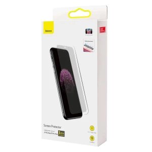 Baseus full cover tempered glass screen protector for apple iphone 11 pro max Thumbnail 3