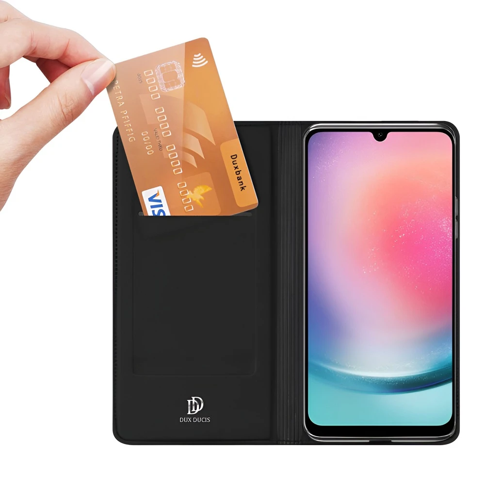 Dux ducis case flip skinpro samsung a25 5g, black 2