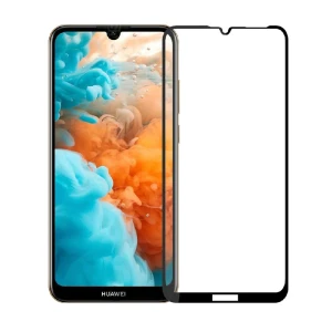 Защитное стекло diamond glass 4d для huawei y5 (2019), черное