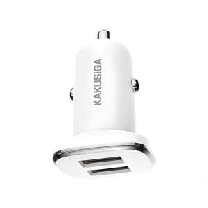 Ksiga car charger 2.4a ksc-565 ruitu, white Thumbnail 2