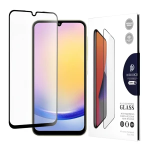Dux ducis закаленное стекло 9d для samsung a25, черное