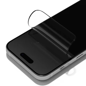 Rhinoshield 3d impact screen protector for iphone 15 pro max alignment frame, clear Thumbnail 2