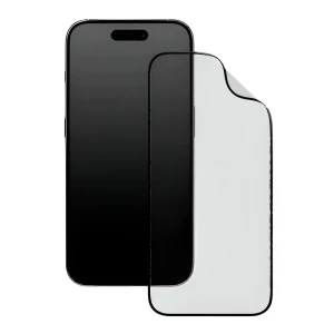 Защитное стекло rhinoshield 3d impact для iphone 15 с рамкой для выравнивания, прозрачное