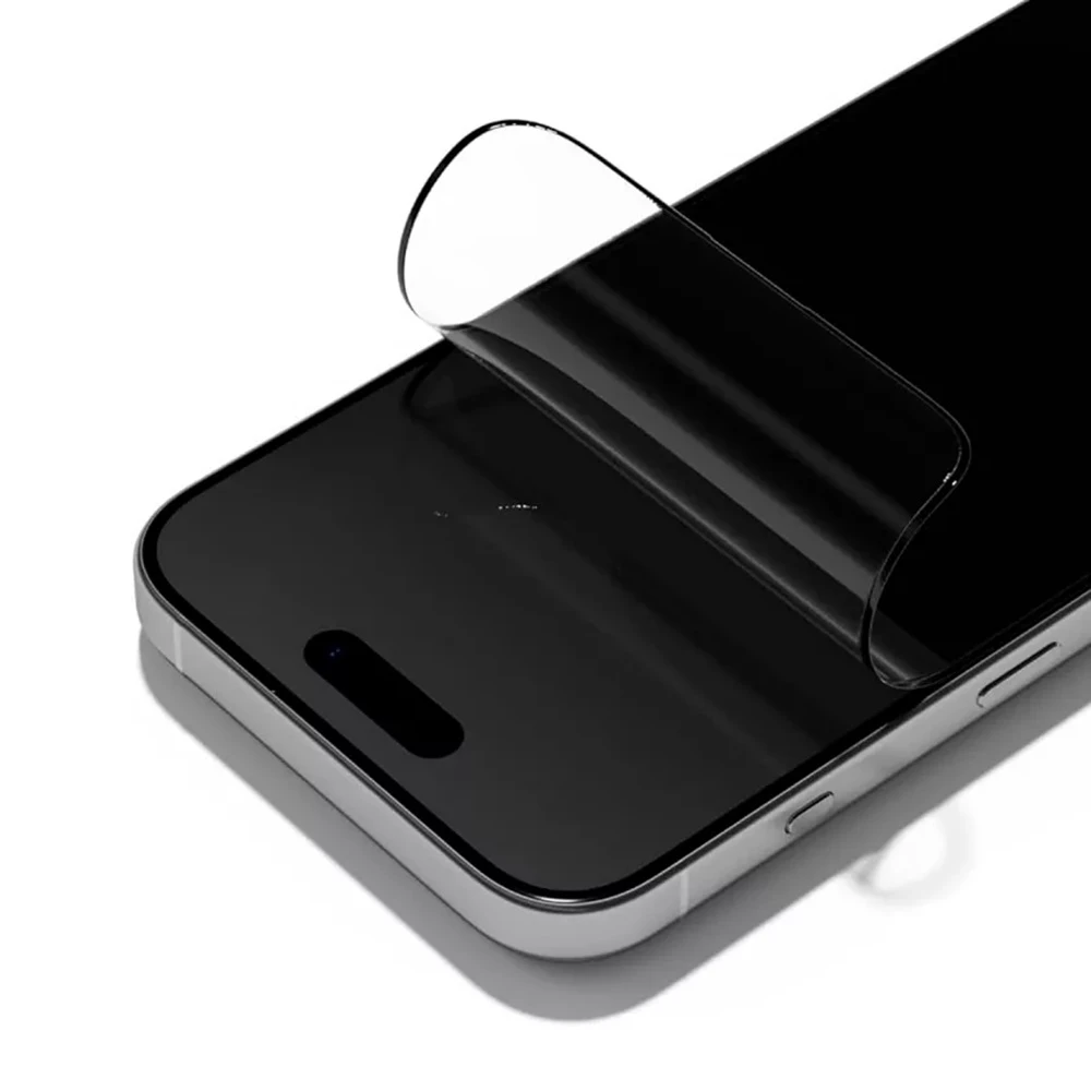 Rhinoshield 3d impact screen protector for iphone 15 pro alignment frame, clear 2