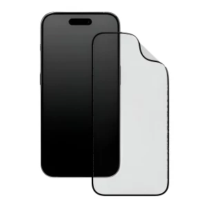 Защитное стекло rhinoshield 3d impact для iphone 15 pro с рамкой для выравнивания, прозрачное