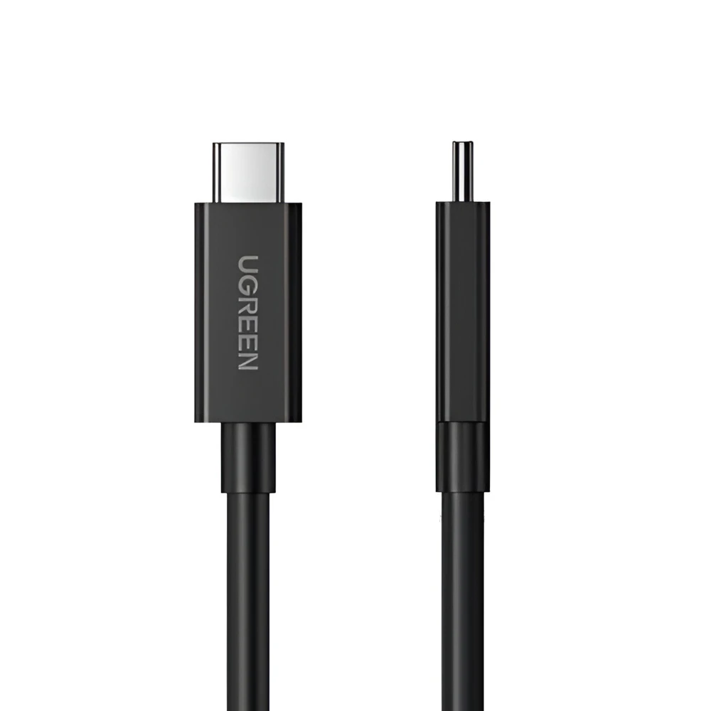 Ugreen кабель type-c to type-c thunderbolt 4, 40gbps, 0.8м us501, черный 3
