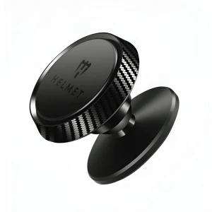 Helmet car holder dashboard, carbon