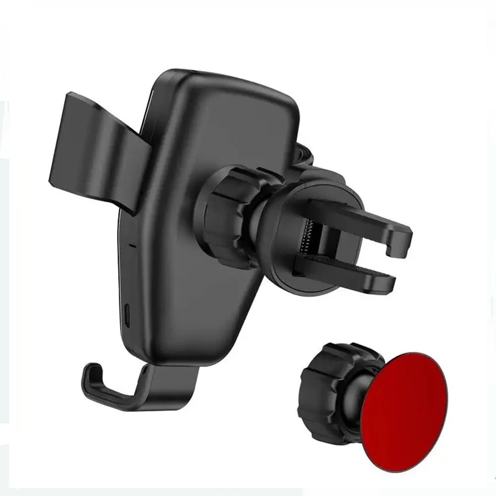 Jokade car беспроводное зарядное устройство gravity 15w baiye jh008, черное 2