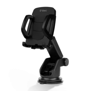 ttec Car Holder Suction Cup Flex Grip Comfort, Black