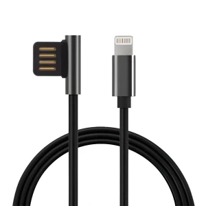 Wk design кабель usb to lightning throne 2.1a 1м, черный