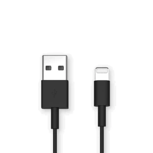 Кабель helmet usb to lightning basic 2.1a 1м, черный