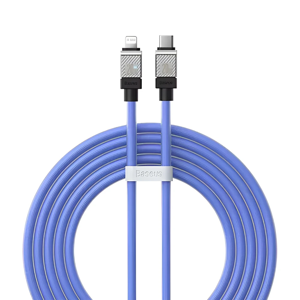 Baseus cable coolplay series type-c to lightning 3a 20w 2м, синий 2