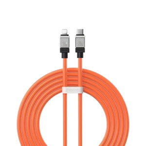 Baseus cable coolplay series type-c to lightning 3a 20w 2m, оранжевый