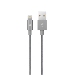 Ttec cable usb to lightning mfi 2.4a (1.2m) alumi, space gray Thumbnail 2