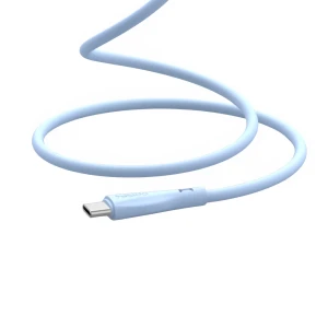 Yesido cable liquid silicone series usb-a to lightning 18w 1m, blue Thumbnail 2
