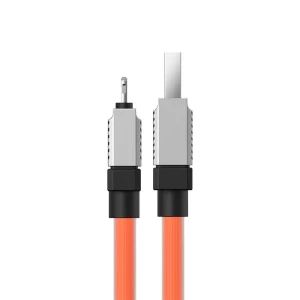 Baseus cable coolplay series usb-a to lightning 2.4a 12w 1m, orange Thumbnail 3