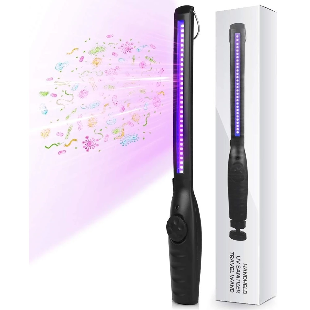 Portable desinfection uv lamp black 2