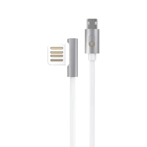 Wk design кабель usb to micro usb throne 2.1a 1m, белый