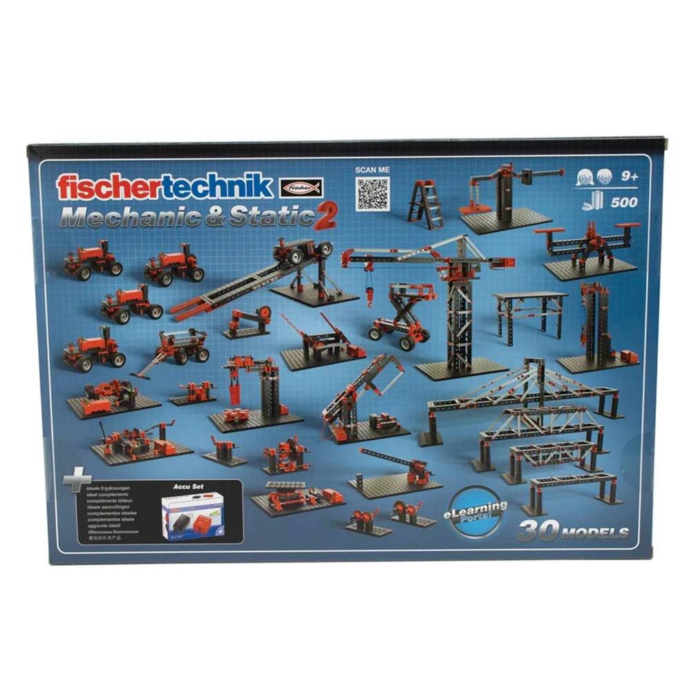 Fischertechnik profi mechanic & static 2 2