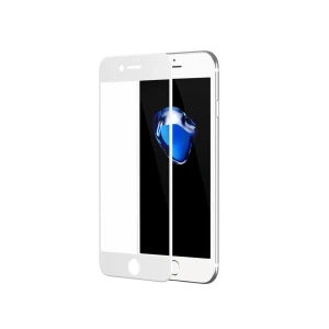 Защитное стекло diamond glass 4d для iphone 7plus/8plus, белое