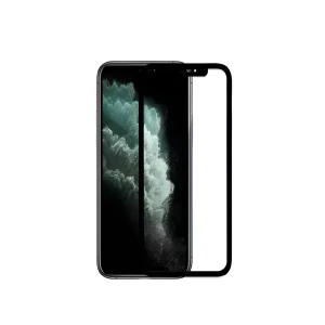 Helmet diamond glass 4d frame iphone 11 pro/x/xs, black (v2) Thumbnail 2