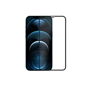 Защитное стекло helmet diamond glass 4d frame для iphone 12 pro max, черное