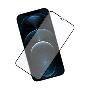 Helmet diamond glass 5d iphone 12/12 pro, black Thumbnail 3