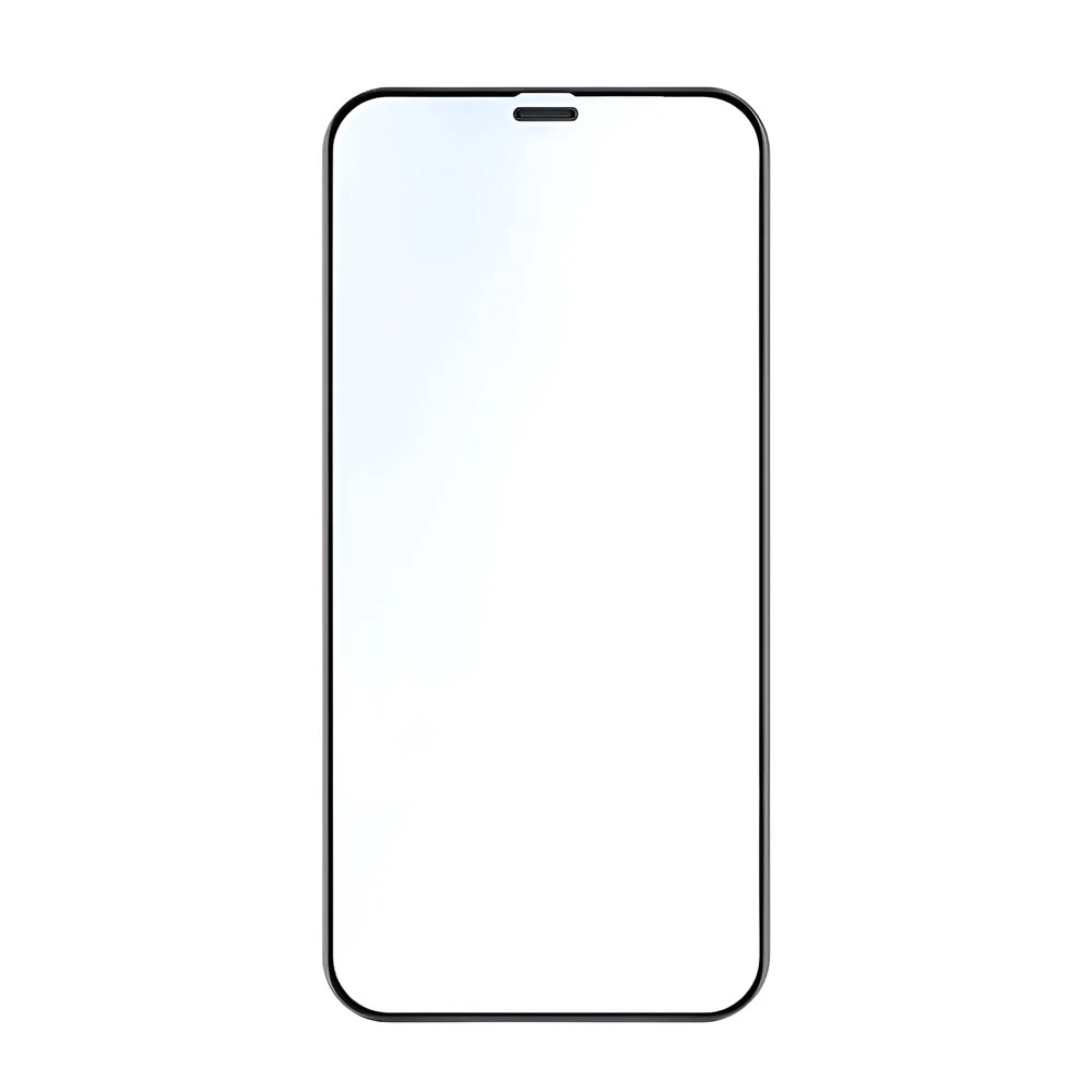 Защитное матовое стекло nillkin tempered glass fog mirror full coverage для iphone 12 pro max, черное 3