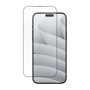 Helmet diamond glass 5d iphone 15, black Thumbnail 3