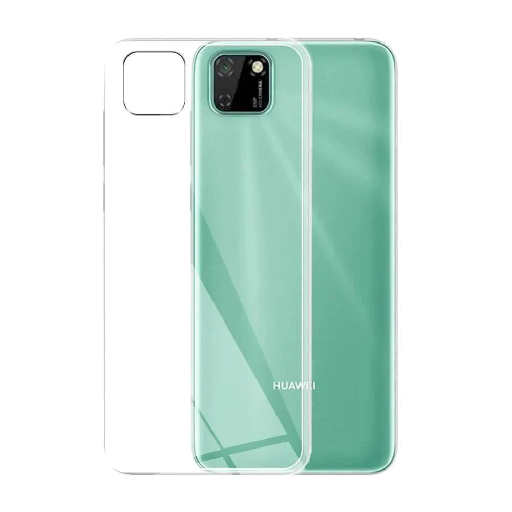 Helmet case tpu soft huawei y5p, clear 3