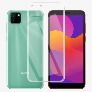 Helmet case tpu soft huawei y5p, clear Thumbnail 2