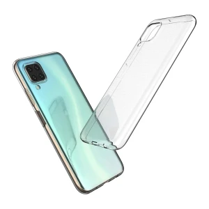 Helmet case tpu soft huawei p40 lite, clear