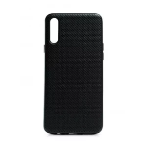 Helmet case liquid silicone grid samsung a50s, black